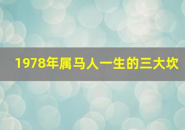 1978年属马人一生的三大坎