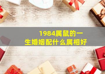 1984属鼠的一生婚姻配什么属相好