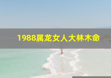 1988属龙女人大林木命