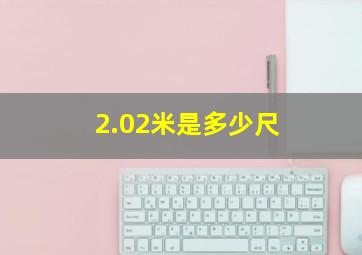 2.02米是多少尺