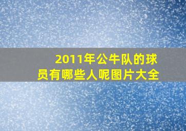 2011年公牛队的球员有哪些人呢图片大全