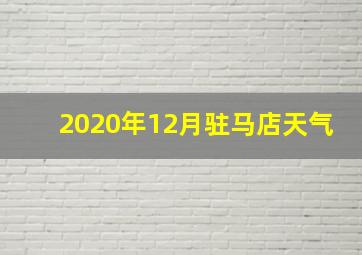 2020年12月驻马店天气