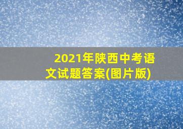 2021年陕西中考语文试题答案(图片版)