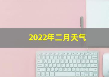 2022年二月天气