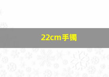 22cm手镯