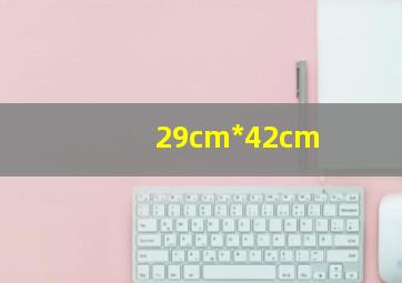 29cm*42cm