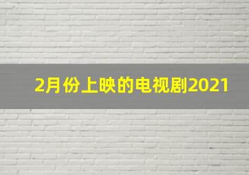 2月份上映的电视剧2021