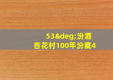 53°汾酒杏花村100年汾藏4