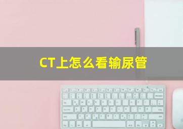 CT上怎么看输尿管