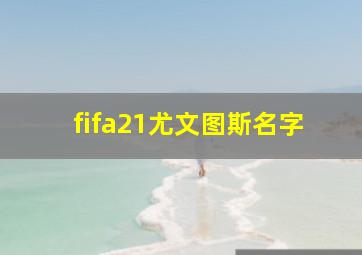 fifa21尤文图斯名字