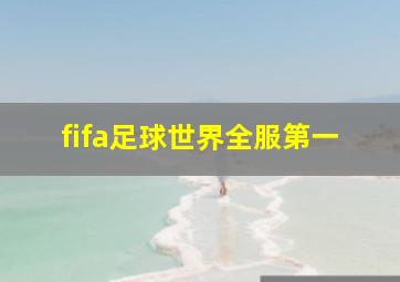 fifa足球世界全服第一