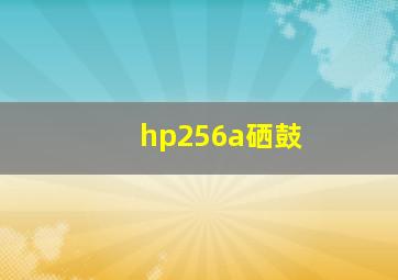 hp256a硒鼓