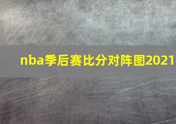 nba季后赛比分对阵图2021