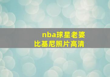 nba球星老婆比基尼照片高清