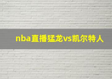 nba直播猛龙vs凯尔特人