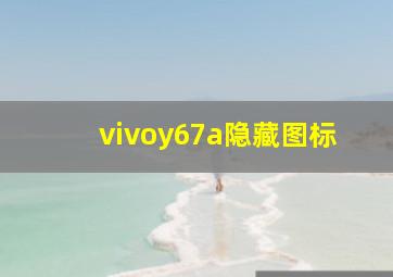 vivoy67a隐藏图标