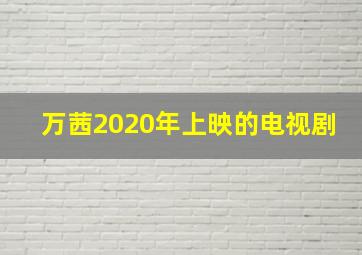 万茜2020年上映的电视剧