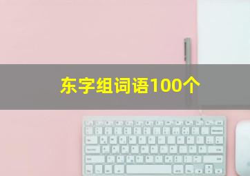 东字组词语100个