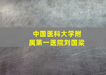 中国医科大学附属第一医院刘国梁