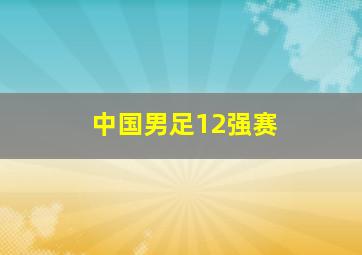 中国男足12强赛