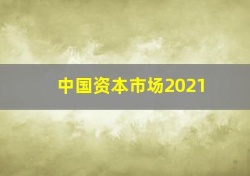 中国资本市场2021