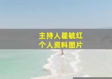 主持人翟毓红个人资料图片