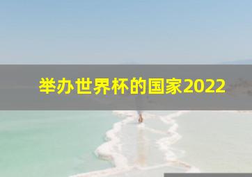 举办世界杯的国家2022