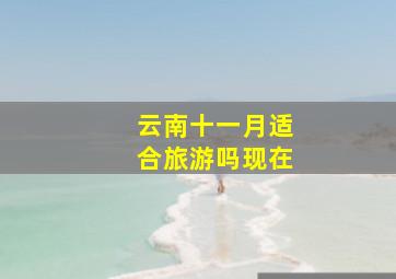 云南十一月适合旅游吗现在