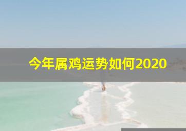 今年属鸡运势如何2020