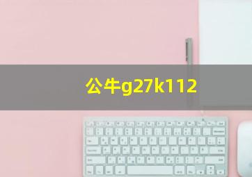 公牛g27k112