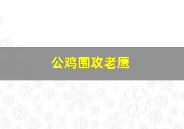 公鸡围攻老鹰