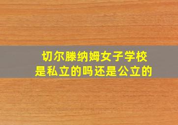 切尔滕纳姆女子学校是私立的吗还是公立的