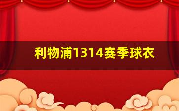 利物浦1314赛季球衣