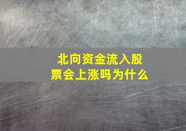 北向资金流入股票会上涨吗为什么