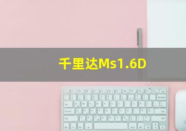 千里达Ms1.6D