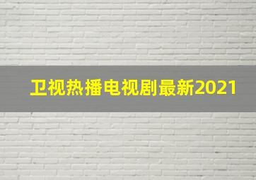 卫视热播电视剧最新2021