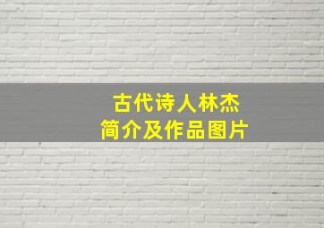 古代诗人林杰简介及作品图片