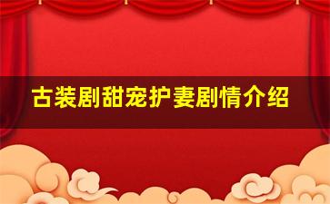 古装剧甜宠护妻剧情介绍