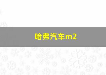 哈弗汽车m2