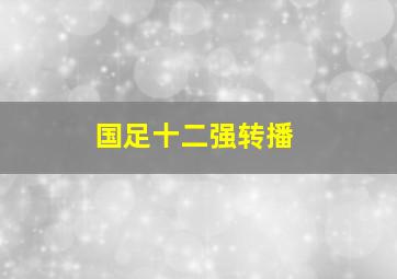 国足十二强转播