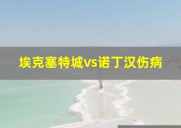 埃克塞特城vs诺丁汉伤病