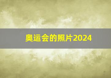 奥运会的照片2024