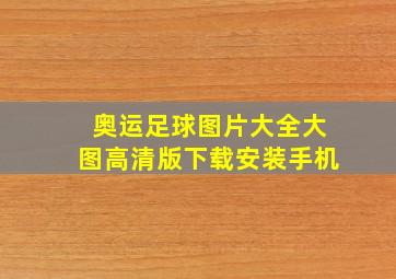 奥运足球图片大全大图高清版下载安装手机