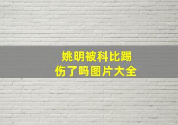 姚明被科比踢伤了吗图片大全