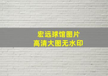 宏远球馆图片高清大图无水印