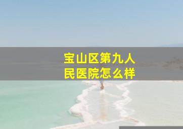 宝山区第九人民医院怎么样