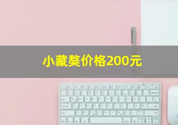 小藏獒价格200元