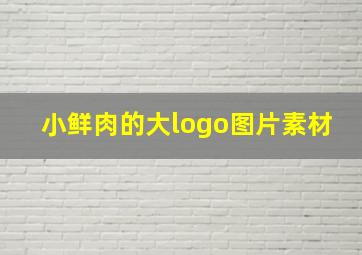 小鲜肉的大logo图片素材