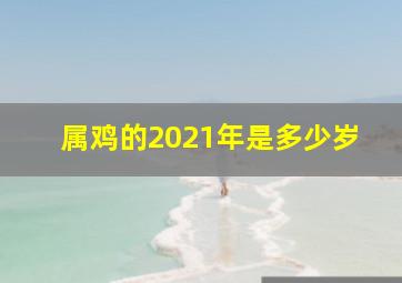 属鸡的2021年是多少岁