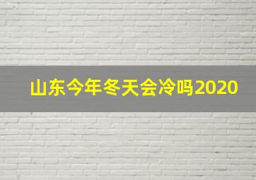 山东今年冬天会冷吗2020